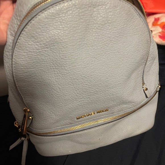 Blue mk backpack purse main image 3